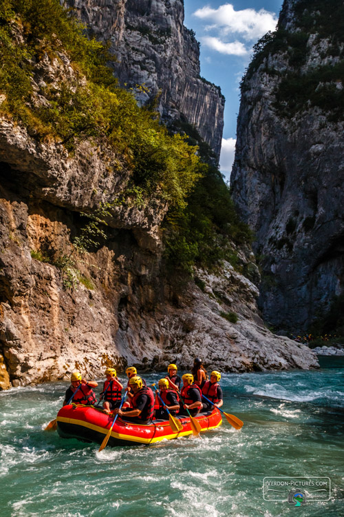 photo raft rafting verdon